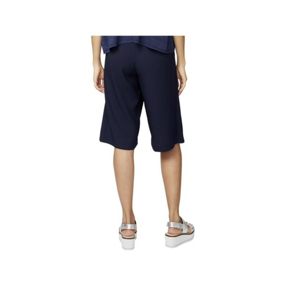 Rachel Rachel Roy Wrap Detail Gaucho Navy Pants - Picture 2 of 6